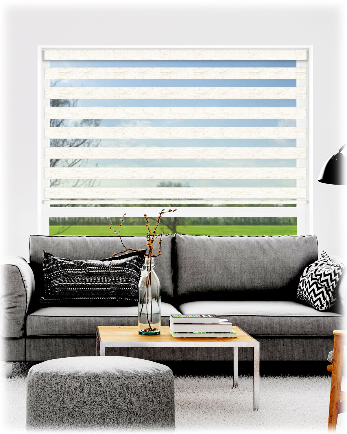 Linen White Room Darkening