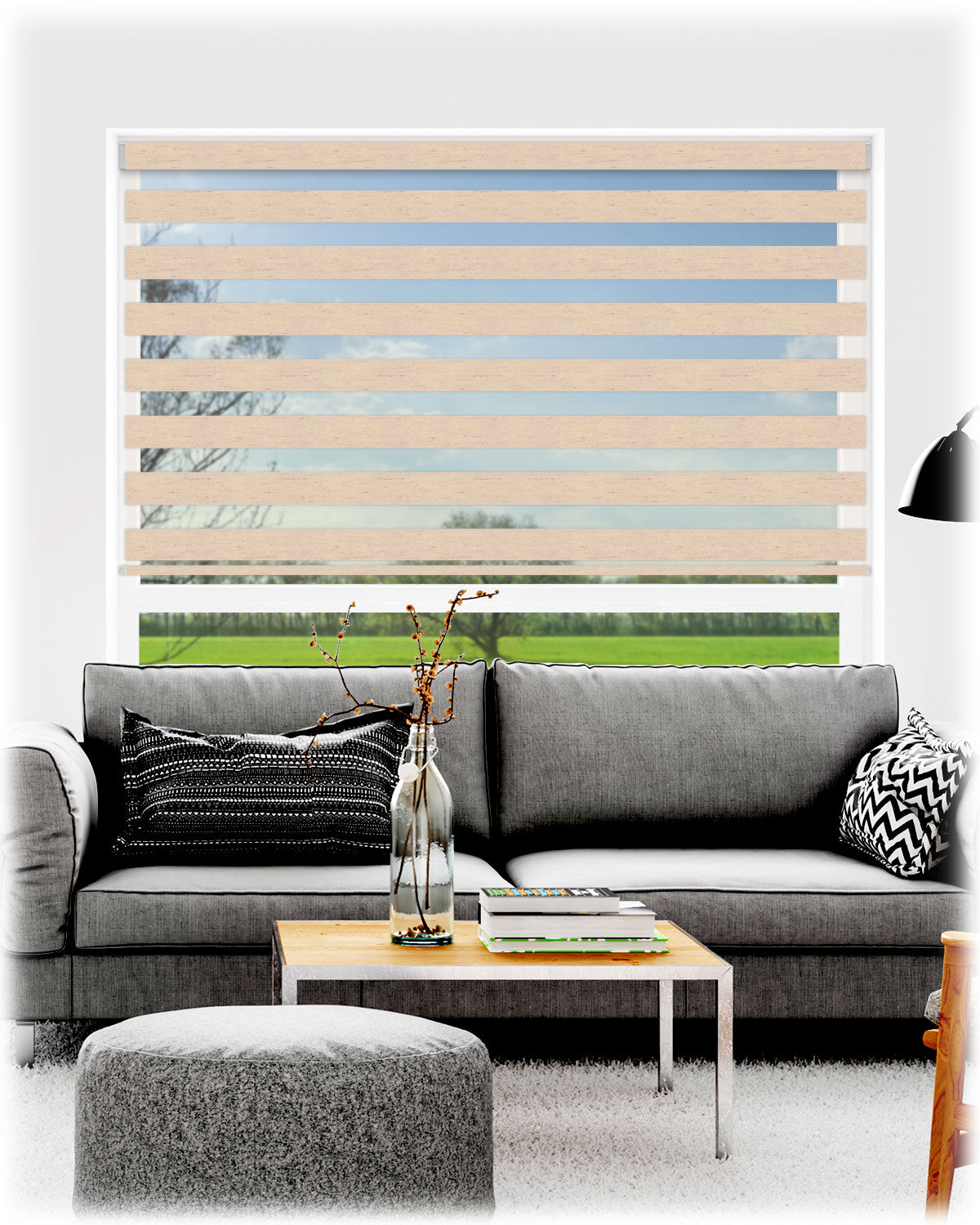 Linen Beige Room Darkening