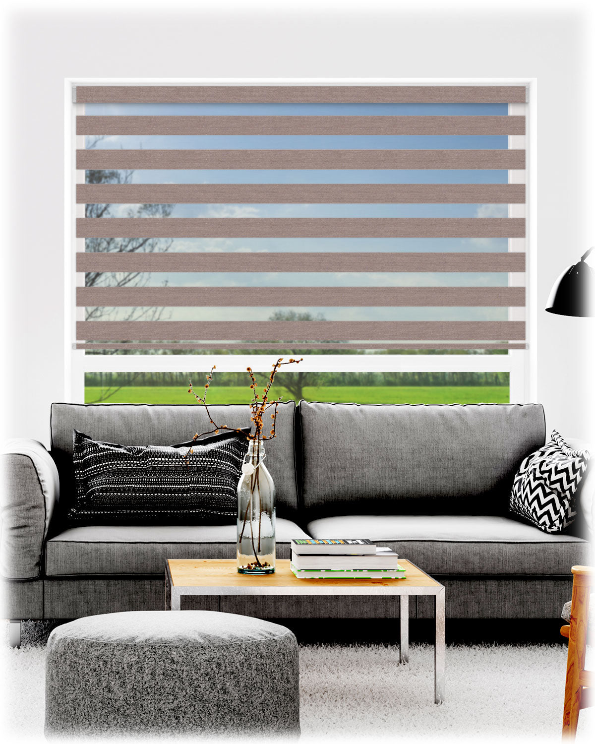 Linen Brown Room Darkening